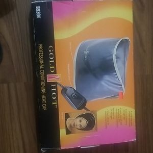 Gold hot heating cap